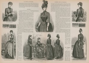 Página da La Mode Illustree de French School