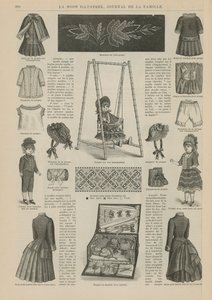 Página da La Mode Illustree de French School