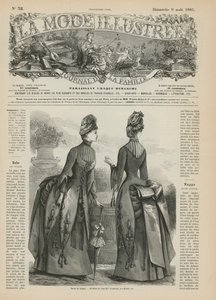 Página da La Mode Illustree de French School