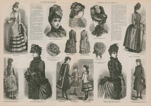 Página da La Mode Illustree de French School
