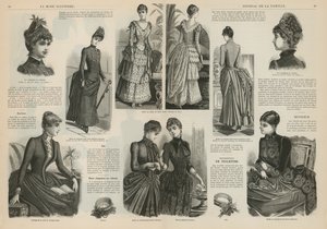 Página da La Mode Illustree de French School