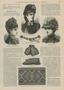 Página da La Mode Illustree de French School