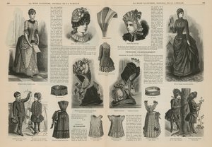 Página da La Mode Illustree de French School
