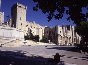Palácio dos Papas de Avignon de French School