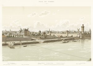 Palácio das Tulherias, 1585 de French School