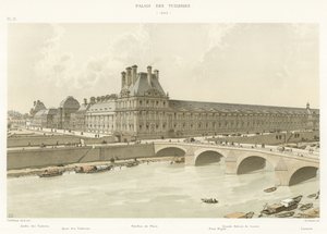 Palácio das Tulherias, 1690 de French School