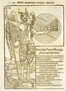 Pan, o deus universal e os elementos que ele representa de French School