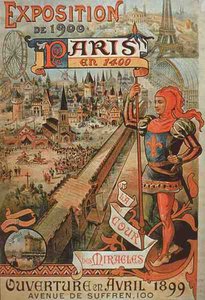 Paris em 1400 de French School