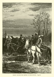 Parley antes da Batalha de Moncontour de French School