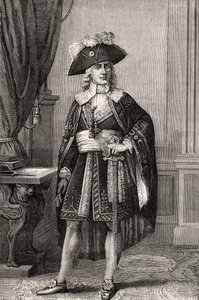 Paul Francois Jean Nicolas Comte de Barras (1755-1829), de "Histoire de la Revolution Francaise", de Louis Blanc de French School