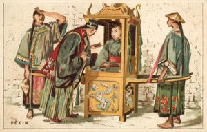 Pequim (chromolitho) de French School