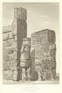 Persépolis, Propileus de Xerxes, Estado Presente de French School