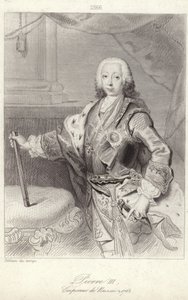 Pedro III da Rússia de French School