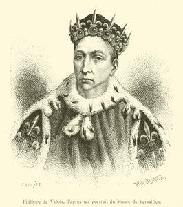 Philippe de Valois (gravura) de French School