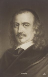 Pierre Corneille (1606-1684), dramaturgo francês (litografia) de French School