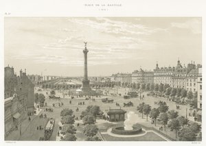Praça da Bastilha, 1878 de French School