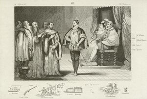 Embaixadores poloneses informando Henry, duque de Anjou que ele foi eleito rei da Polônia, 1573 de French School