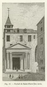 Portal de Saint-Pierre des Arcis de French School