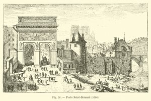 Portão de São Bernardo, 1680 de French School