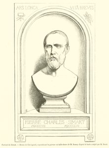 Retrato de Simart (gravura) de French School