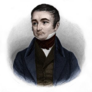 Retrato de Adolphe Thiers (1797-1877), político e historiador francês. in "Livro dos Oradores" de Louis de Cormenin Timon. 1842. Coleção privada. de French School