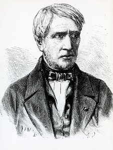 Retrato de Antoine Cesar Becquerel (1788-1878), físico francês, França de French School