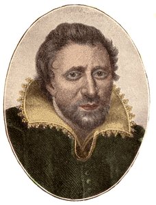Retrato de Ben Jonson (1572-1637), escritor e dramaturgo inglês de French School