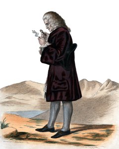 Retrato de Bernard de Jussieu (1699-1777), naturalista francês. de French School