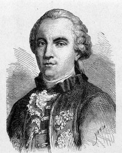 Retrato de Buffon (1707 - 1788) - em "Álbum de Ciências; ilustres estudiosos; Grandes Descobertas" 1896. de French School