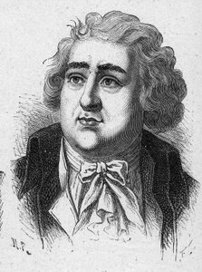 Retrato de Charles James Fox (1749-1806) estadista britânico. Gravura de 1889. Coleção privada. de French School