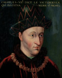 Retrato de Carlos VII (1403-61)