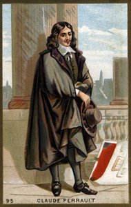 Retrato de Claude Perrault (1613-1688), arquiteto francês. de French School