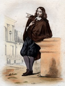 Retrato de Claude Perrault (1613-1688), arquiteto, médico e anatomista francês. de French School