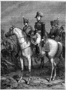 Retrato de Claude Victor Perrin, chamado Victor - marechal do Império (1807), nomeado Duque de Bellune em 1808 - em "Histoire de l