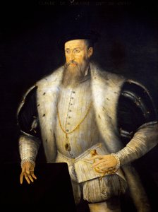 Retrato de Cláudio I de Lorena (Castello di Conde-sur-Moselle de French School