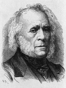 Retrato de David Brewster (1781 - 1868) - em "Album of Science; Illustrous Scholars; Great Discoveries" 1896. de French School