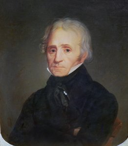 Retrato do Dr. Berlioz, pai de Hector Berlioz (1803-69) de French School