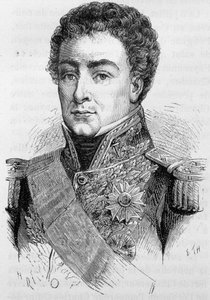 Retrato de Duperré, Almirante e Par da França (1775 - 1846) - em "L