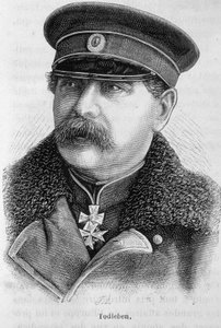 Retrato de Edouard Ivanovich Totleben (ou Todleben) de French School