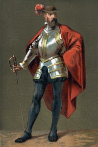 Retrato de Francisco Pizarro (François Pizarre de French School