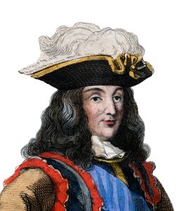 Retrato de François Henri de Montmorency Bouteville, chamado Marechal de Luxembourg, (1628-1695), general francês, marechal da França. de French School