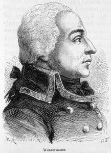 Retrato de François Joseph Westermann, general francais (1751-1794) - em "L