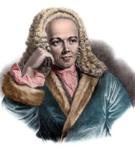 Retrato de Francois Quesnay (1694-1774) Médico e economista francês de French School