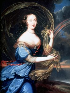 Retrato de Françoise Athenais (Françoise-Athenais) de Rochechouart Mortemart, Marquise de Montespan (ou Madame de Montespan) (1640-1707). de French School