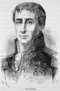 Retrato de François, Marquês de Chasseloup - Laubat, General e Engenheiro Francês (1754 - 1833) - em "L