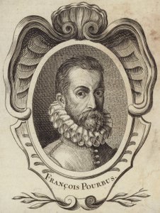 Retrato de Frans Pourbus o mais novo de French School