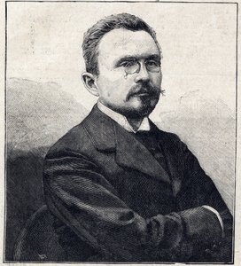 Retrato de Gabriel Albert Auguste Hanotaux diplomata, historiador e político francês (1853-1944). de French School