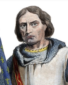Retrato de Gaucher V de Chastillon (c.1249-1329), condestável da França. de French School