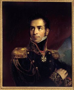 Retrato do General Barão Gourgaud (1783-1852) Pintura anónima. Século XIX. Ile d