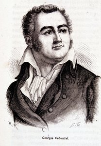 Retrato de Georges Cadoudal - gravura de French School